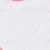 Βαμβακερή σαλιάρα για μωρά, ροζ Idexe 182784 2