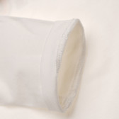 Λευκό βαμβακερό μπλουζάκι με στάμπα Chicco 182800 4