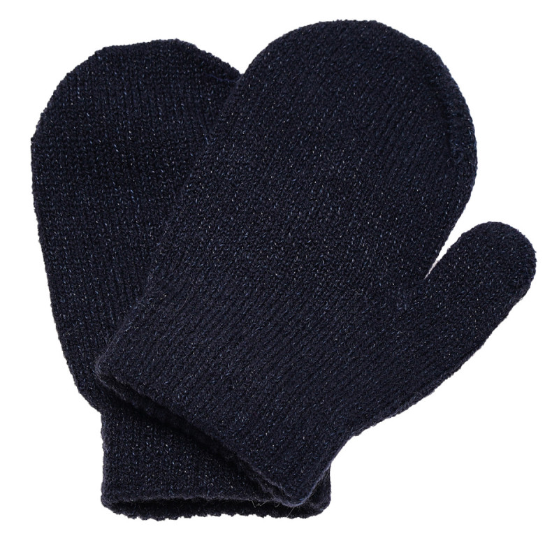 Πλεκτά γάντια με ένα δάχτυλο για αγόρια, μπλε  182882