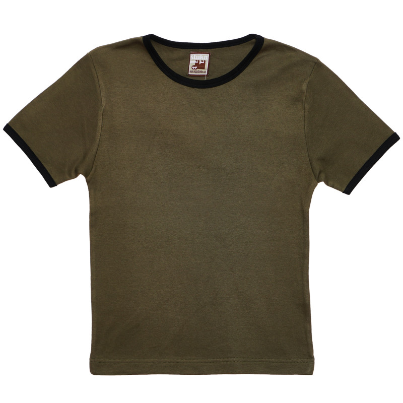 Μπλουζάκι, πράσινο, απλό σχέδιο, για κορίτσια  183090