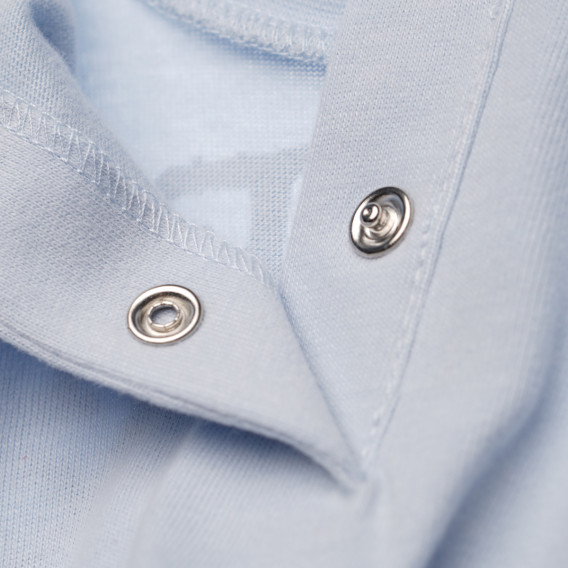 Βαμβακερή μπλούζα με μακριά μανίκια για αγοράκια, μπλε Chicco 183131 4