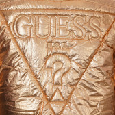 Μπουφάν σε χρυσό χρώμα για κορίτσια Guess 184335 3