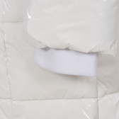 Μακρυμάνικο μπουφάν με κουκούλα για κορίτσια, λευκό Guess 184343 5
