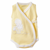Βαμβακερό σετ από δύο φορμάκια για μωρό, κίτρινο χρώμα         Chicco 184933 4