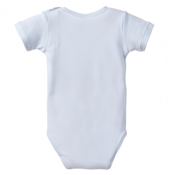 Βαμβακερό κορμάκι για μωρό, σε γαλάζιο χρώμα Chicco 184954 4
