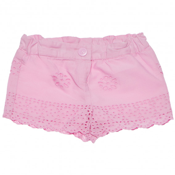 Βαμβακερό παντελόνι για μωρό, ροζ Chicco 185031 