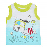 Βαμβακερή μπλούζα για μωρό Chicco 185039 