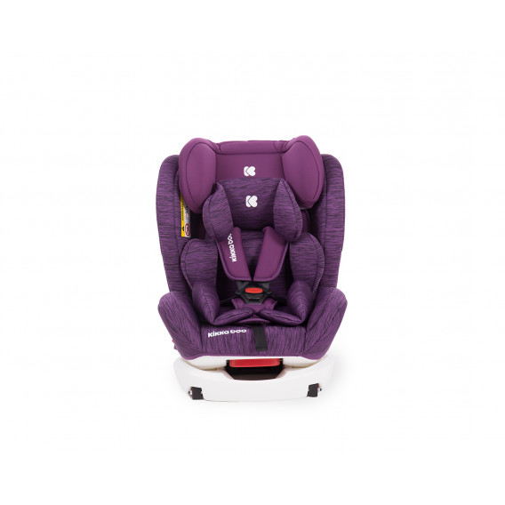 Κάθισμα αυτοκινήτου 0-1-2-3 (0-36 kg) 4 Fix Purple Melange Kikkaboo 185267 7