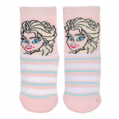 Κάλτσες για κορίτσι, ροζ με ρίγες Disney 185398 