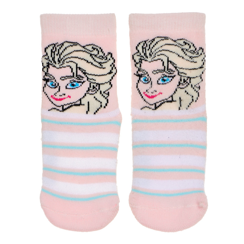Κάλτσες για κορίτσι, ροζ με ρίγες  185398