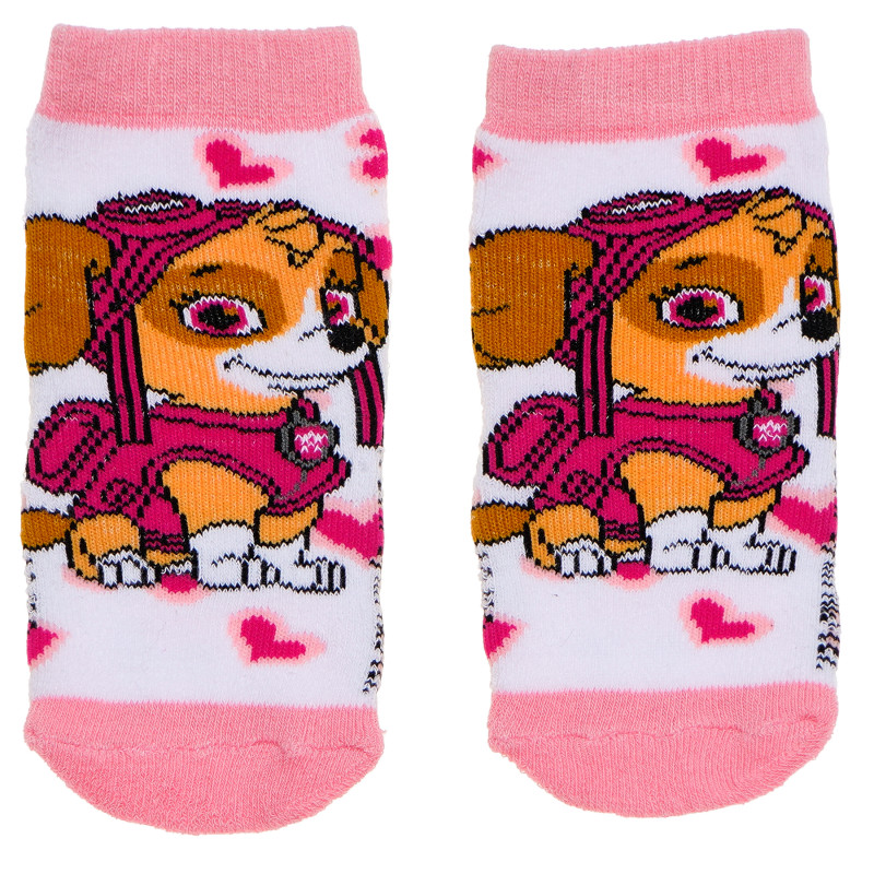 Κάλτσες για κορίτσι, ροζ με τύπωμα  185403