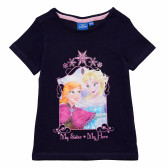 Σετ βαμβακιού από δύο μπλουζάκια για κορίτσι, πολύχρωμα Frozen 185425 
