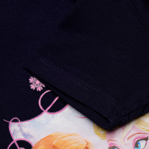 Σετ βαμβακιού από δύο μπλουζάκια για κορίτσι, πολύχρωμα Frozen 185426 2