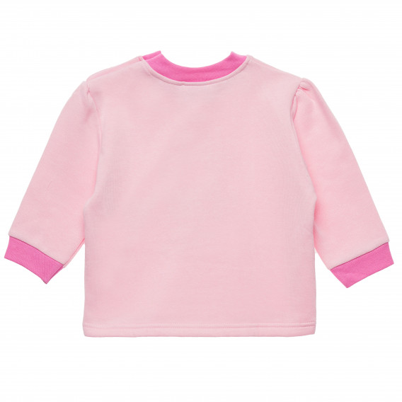 Σετ δύο κομματιών: μπλούζα και παντελόνι για κορίτσι, ροζ Disney 185476 4