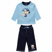Σετ δύο κομματιών: μπλούζα και παντελόνι για αγόρι, με τύπωμα Mickey Disney 185477 