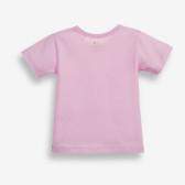 Βαμβακερό, μωβ μπλουζάκι με τυπωμένο σχέδιο λαγουδάκι PIPPO&PEPPA 185962 4
