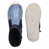 Γνήσιες δερμάτινες μπότες σε μπλε χρώμα, για κορίτσι Pio Repell 186336 3