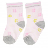 Σετ από τρία ζευγάρια πολύχρωμες κάλτσες, για κορίτσι YO! 186555 3