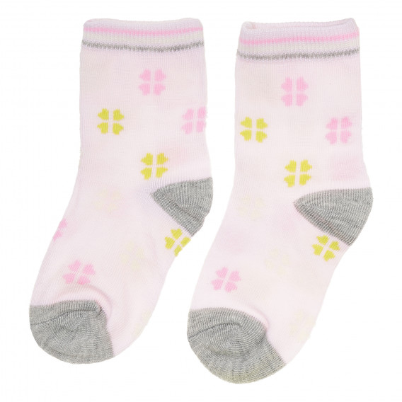 Σετ από τρία ζευγάρια πολύχρωμες κάλτσες, για κορίτσι YO! 186739 9