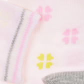 Σετ από τρία ζευγάρια πολύχρωμες κάλτσες, για κορίτσι YO! 186742 12