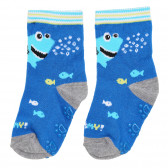 Πολύχρωμες, βρεφικές κάλτσες με σχέδιο βυθό και ψάρια, για αγόρι YO! 186776 