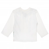 Λευκή μπλούζα με μακριά μανίκια για αγόρι Chicco 186937 2