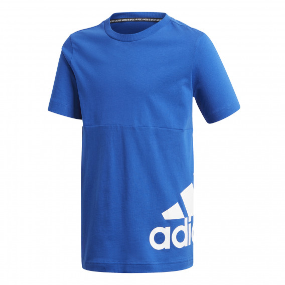 Μπλουζάκι επώνυμο βαμβακερό  για αγόρι Adidas 187245 