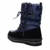 Χειμερινές μπότες με φερμουάρ και κορδόνια για ένα κορίτσι, μπλε XTI 187292 3