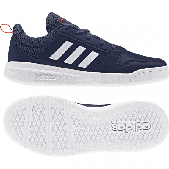 Δερμάτινα αθλητικά παπούτσια Adidas, σε μπλε χρώμα Adidas 187789 