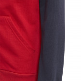 Σετ ζακέτα και φόρμα Adidas, σε κόκκινο και σκούρο μπλε, για κορίτσια Adidas 187914 7