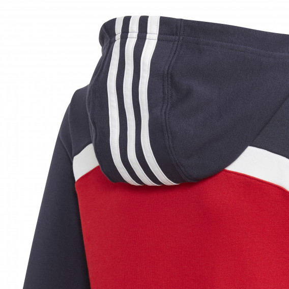 Σετ ζακέτα και φόρμα Adidas, σε κόκκινο και σκούρο μπλε, για κορίτσια Adidas 187915 8