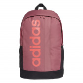 Σχολική τσάντα με την επιγραφή της μάρκας για κορίτσια, ροζ χρώμα Adidas 187942 