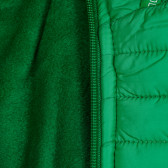 Πράσινο μπουφάν με κουκούλα Midimod 188136 3