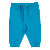 Βαμβακερό παντελόνι σε μπλε χρώμα με ελαστικά άκρα, για αγόρι Cool club 188892 