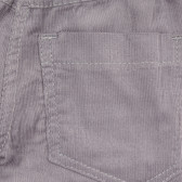 Βαμβακερό παντελόνι με τόνους νέον για ένα αγοράκι, γκρι Cool club 188898 3