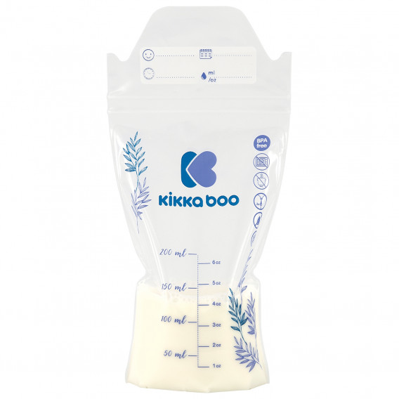 Σακούλες μητρικού γάλακτος, 50 τεμ. Kikkaboo 189383 