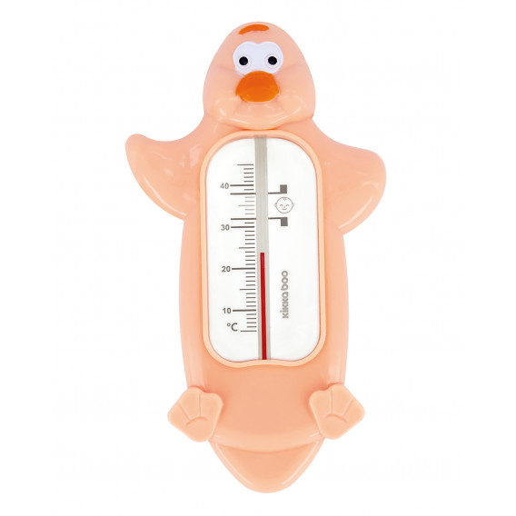 Θερμόμετρο μπάνιου Penguin, ροζ χρώμα  Kikkaboo 189498 