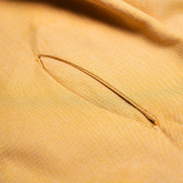Μπεζ μπουφάν ανοιξιάτικο με αποσπώμενη κουκούλα για κορίτσι Yellow Submarine 191163 7