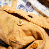 Μπεζ μπουφάν ανοιξιάτικο με αποσπώμενη κουκούλα για κορίτσι Yellow Submarine 191164 8