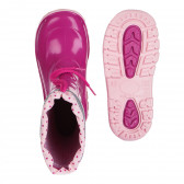 Ροζ καουτσούκ μπότες για κορίτσι Rrinzessin LiLLIFEE 192308 3