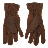 Γάντια σε καφέ χρώμα Wanabee 192442 4