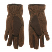 Γάντια σε καφέ χρώμα Wanabee 192444 6