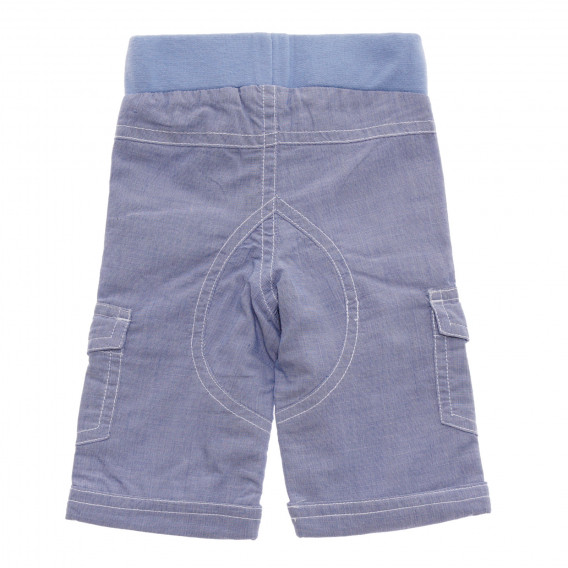 Βαμβακερό, βρεφικό παντελόνι για αγόρι, ανοιχτό μπλε Tape a l'oeil 192692 2