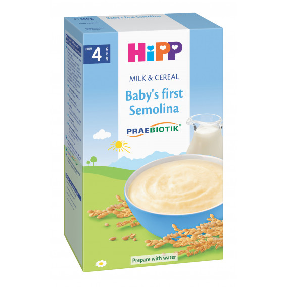 Βιολογική κρέμα γάλακτος "πρώτη κρέμα για μωρό", 3-5 μηνών, κουτί 250 gγρ. Hipp 19620 
