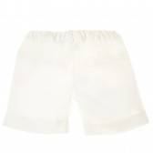 Βρεφικό παντελόνι σε λευκό χρώμα Aletta 199730 2