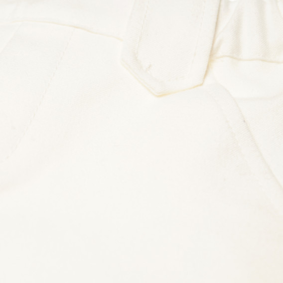 Βρεφικό παντελόνι σε λευκό χρώμα Aletta 199731 3