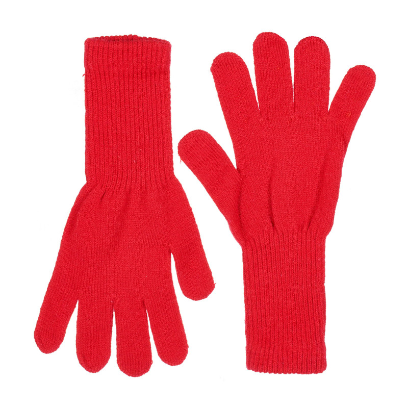 Γάντια μωρού για κορίτσια κόκκινο  201118