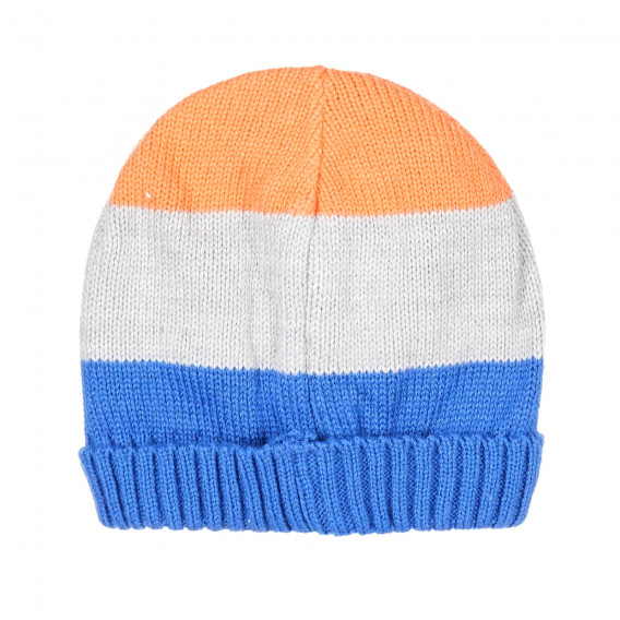 Χειμερινό καπέλο για ένα αγόρι, πολύχρωμη ρίγα Z Generation 201141 2