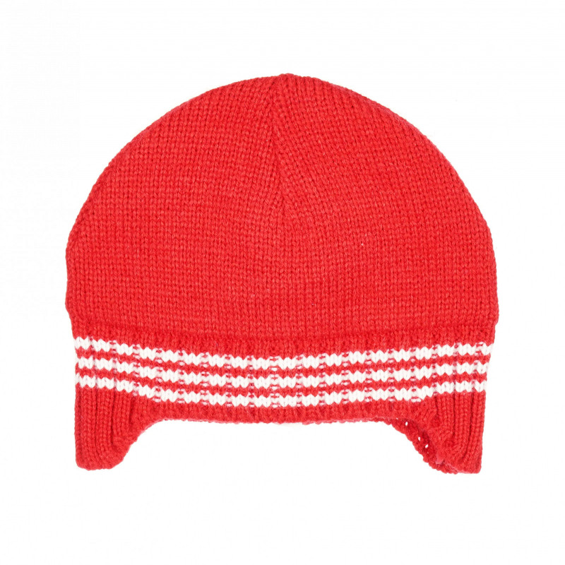 Κόκκινο πλεκτό καπέλο  201190