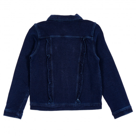 Παιδικό τζιν μπουφάν με φερμουάρ Boboli 201584 4
